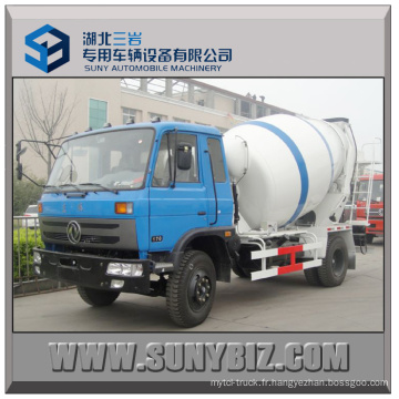 6cbm Dongfeng 4X2 Camion mélangeur à béton